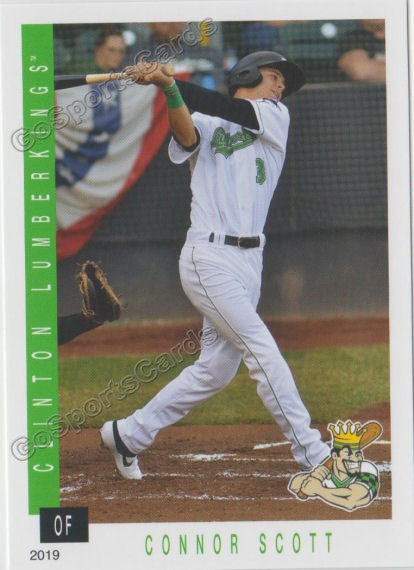 2019 Clinton LumberKings Connor Scott