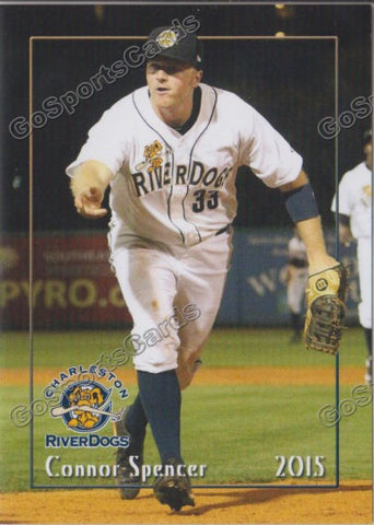2015 Charleston Riverdogs Connor Spencer