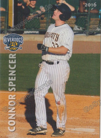 2016 Charleston RiverDogs Connor Spencer