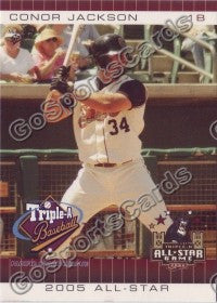 2005 Pacific Coast League All-Star Game Multi-Ad Conor Jackson