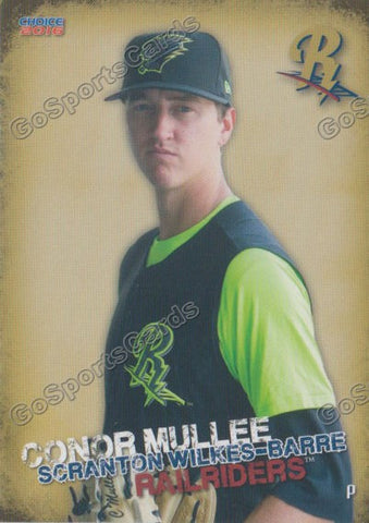 2016 Scranton Wilkes Barre RailRiders Conor Mullee