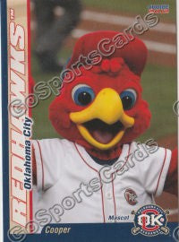 2012 Oklahoma City Redhawks Cooper Mascot