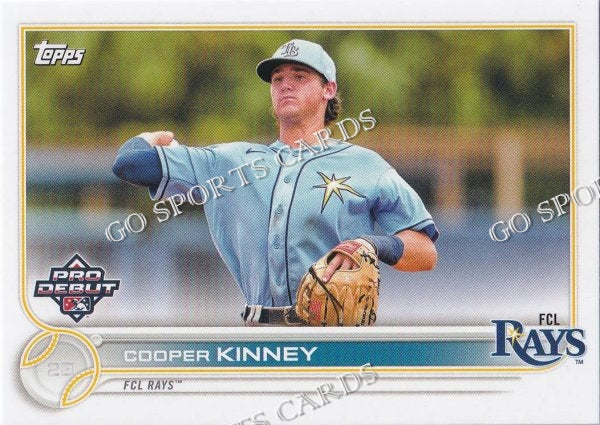 2022 Topps Pro Debut Cooper Kinney PD-113