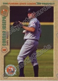 2010 Florida State League Top Prospects Corban Joseph