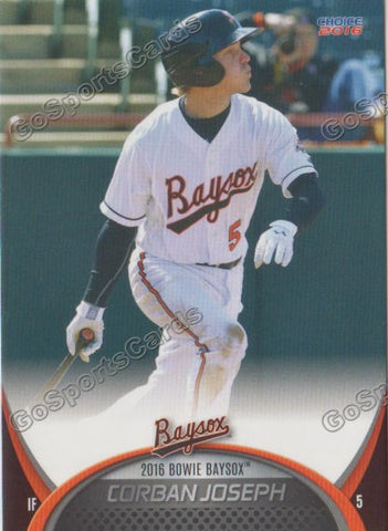 2016 Bowie Baysox Corban Joseph