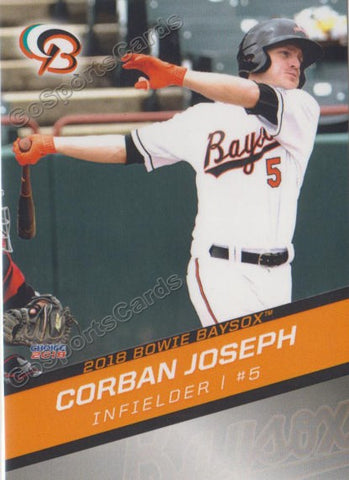 2018 Bowie Baysox Corban Joseph