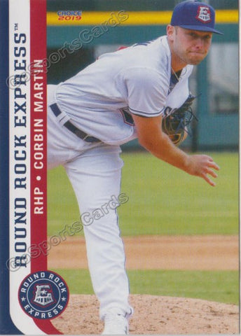 2019 Round Rock Express Corbin Martin