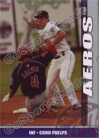 2010 Akron Aeros Cord Phelps
