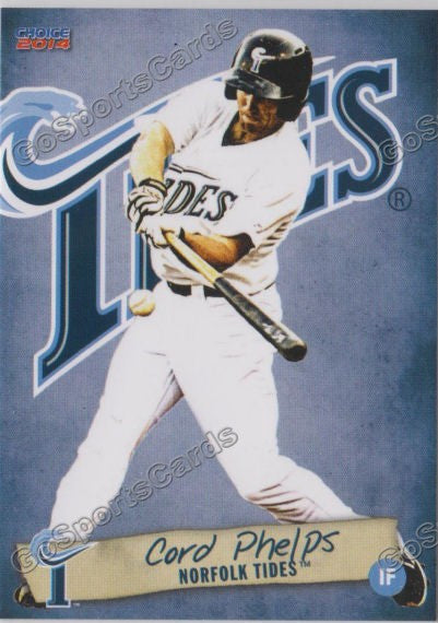 2014 Norfolk Tides Cord Phelps