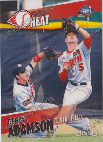 2013-2014 Perth Heat ABL Corey Adamson