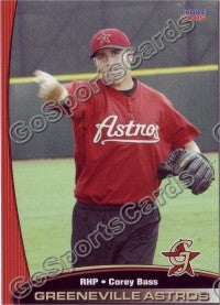 2005 Greeneville Astros Corey Bass