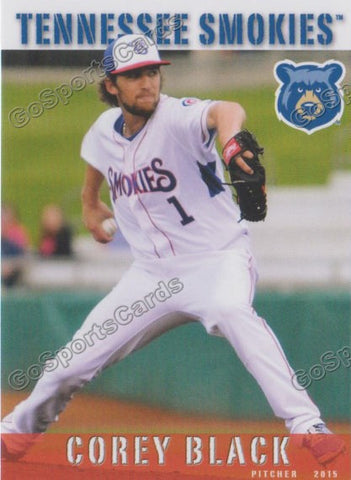 2015 Tennessee Smokies Corey Black