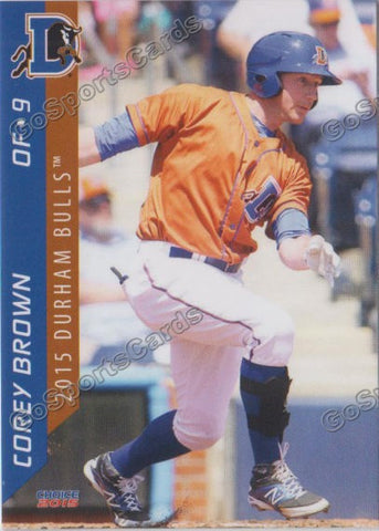 2015 Durham Bulls Corey Brown