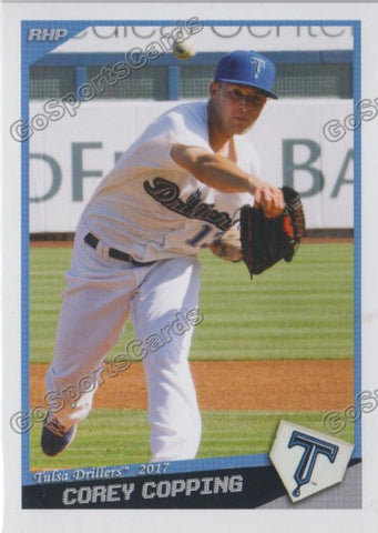 2017 Tulsa Drillers Corey Copping
