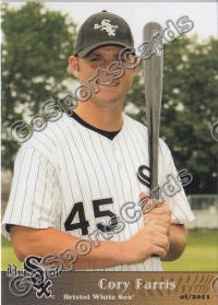 2011 Bristol White Sox Corey Farris