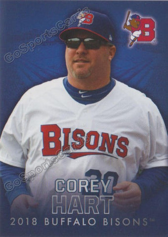 2018 Buffalo Bisons Corey Hart