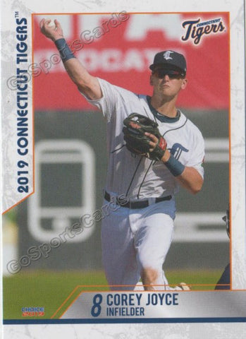 2019 Connecticut Tigers Corey Joyce