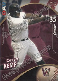 2009 Wisconsin Timber Rattlers DAV Corey Kemp