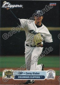 2011 Columbus Clippers Corey Kluber