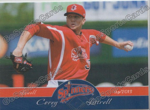 2013 Lowell Spinners Corey Littrell