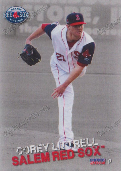 2014 Salem Red Sox Corey Littrell