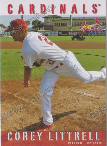 2015 Palm Beach Cardinals Corey Littrell