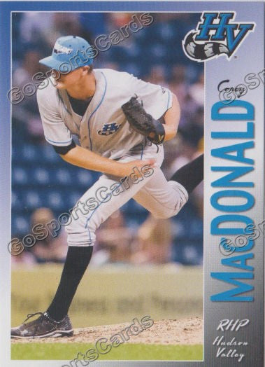 2013 Hudson Valley Renegades Corey MacDonald