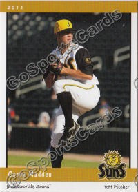 2011 Jacksonville Suns Corey Madden