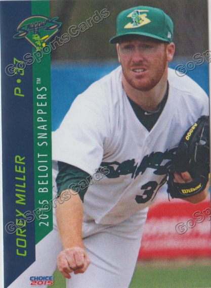 2015 Beloit Snappers Corey Miller