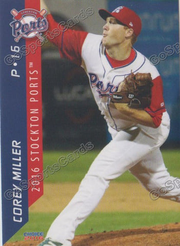 2016 Stockton Ports Corey Miller
