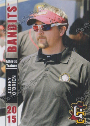 2015 Quad Cities River Bandits Corey O'Brien