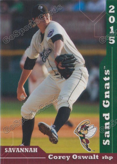 2015 Savannah Sand Gnats Corey Oswalt