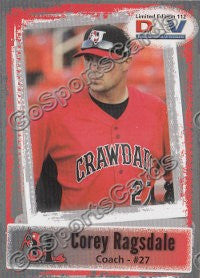 2011 Hickory Crawdads DAV Corey Ragsdale