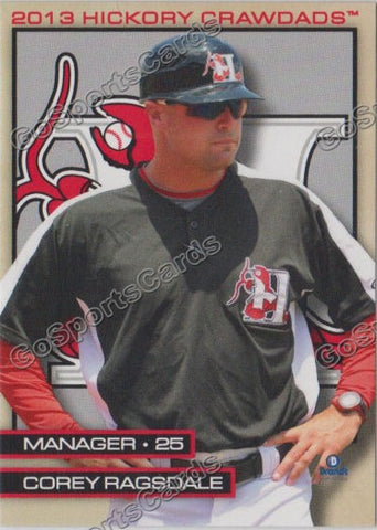 2013 Hickory Crawdads Corey Ragsdale