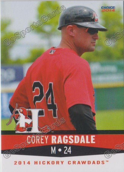 2014 Hickory Crawdads Corey Ragsdale