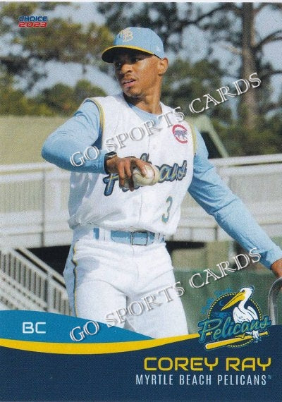 2023 Myrtle Beach Pelicans Corey Ray