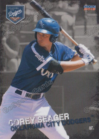 2015 Oklahoma City Dodgers Corey Seager