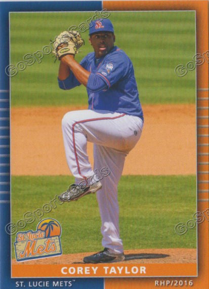 2016 St Lucie Mets Corey Taylor