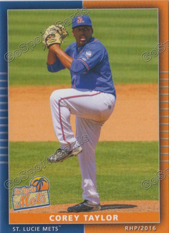 2016 St Lucie Mets Team Set