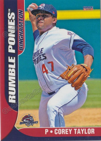 2018 Binghamton Rumble Ponies Corey Taylor