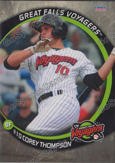 2013 Great Falls Voyagers Corey Thompson