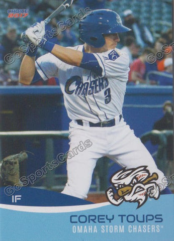 2017 Omaha Storm Chasers Corey Toups
