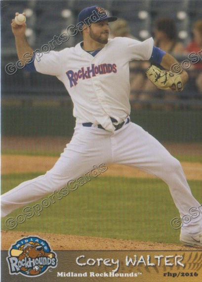 2016 Midland RockHounds Corey Walter