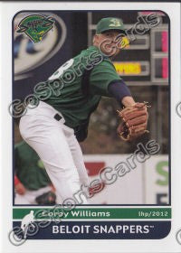 2012 Beloit Snappers Corey Williams
