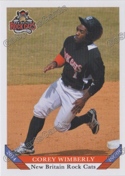 2014 New Britain Rock Cats Corey Wimberly