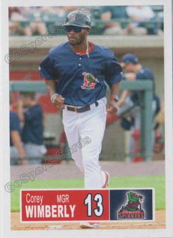 2018 Lowell Spinners Corey Wimberly