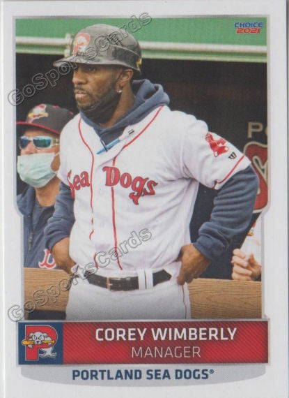 2021 Portland Sea Dogs Corey Wimberly