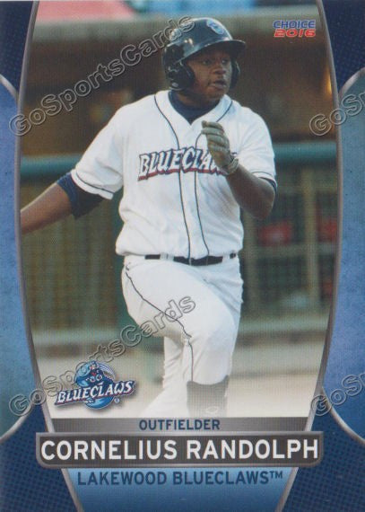 2016 Lakewood BlueClaws Cornelius Randolph