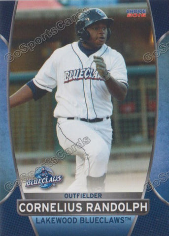 2016 Lakewood BlueClaws Cornelius Randolph