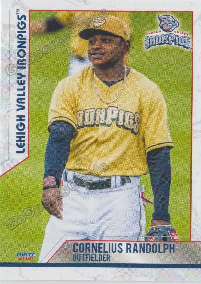 2021 Lehigh Valley Ironpigs Cornelius Randolph